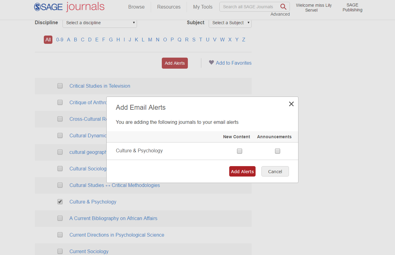 Sage Journals – AUP Library News